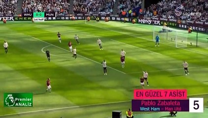 Premier Lig'de 7. haftanın en güzel asistleri