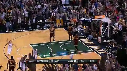 Gordon Hayward: 3 ... 2 ... 1 ... ve Utah Jazz kazandı...