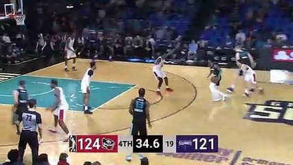 What a shot by Jalen McDaniels