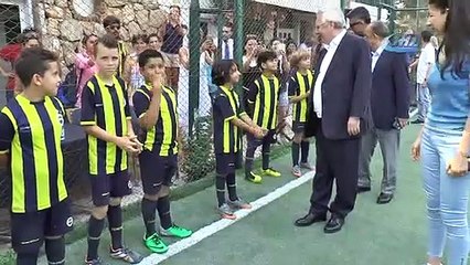 Aziz Yıldırım, Bodrum'da pota açılışında!