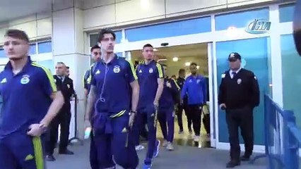 Fenerbahçe kafilesi Kayseri'ye geldi