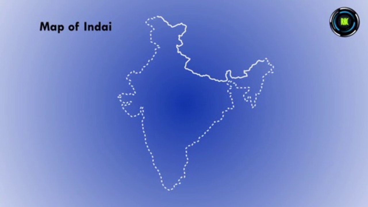 How to draw Map of India