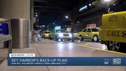 Sky Harbor's backup plan if it loses Uber and Lyft