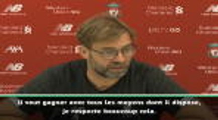 22e j - Klopp : "Mourinho est un entraîneur de classe mondiale avec un état d'esprit particulier"