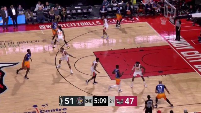 Jordan Sibert with 5 Steals vs. Windy City Bulls
