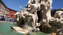 Trevi Fountain throwing coins and wishes | Rome Top Tourist Places | ITALY