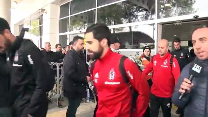 Beşiktaş kafilesi Antalya'da