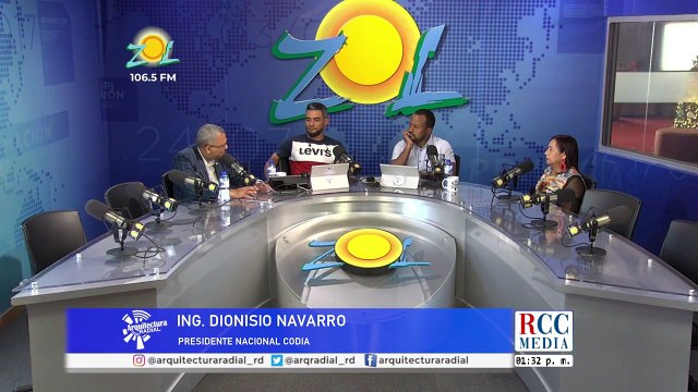 Ing Dionisio Navarro, Presidente CODIA – Cobro Deudas sobre MINERD – Arquitectura Radial
