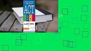 About For Books  ACT 36 in Just 7 Steps  For Kindle