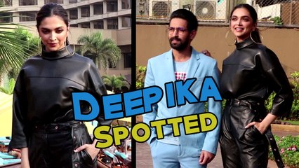 Deepika & Vikrant Spotted During The Promotion Of Chhapaak