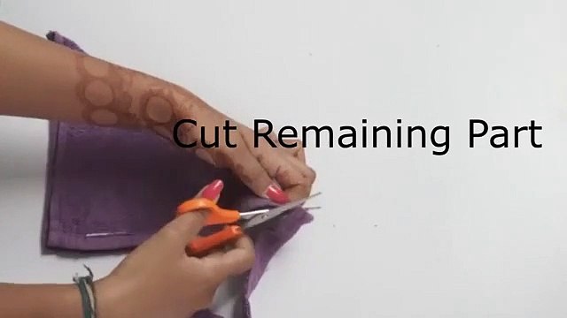 Beautiful boot Socks From Old Napkin How to make Ladies Boot at home in hindi Recycle Old cloth