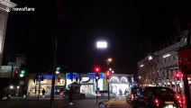 Piccadilly Circus goes dark as famous electronic signs malfunction