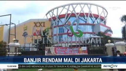 Banjir Rendam Mal Cipinang Jakarta