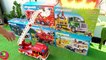 Fire Truck, City Food Truck, Timber Trucks, Police Cars and Tractor Construction Toy Vehicles
