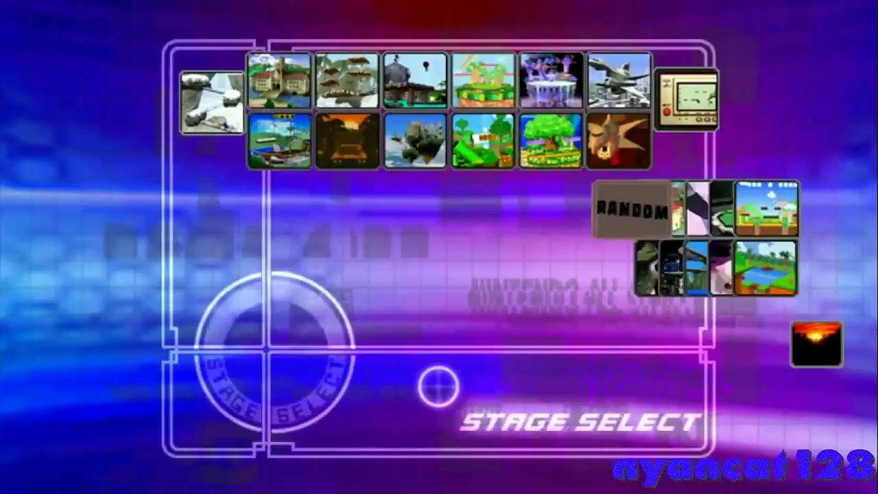 Super Smash Bros. Melee- Tournament Mode as Master Hand