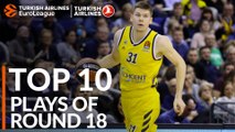 Turkish Airlines EuroLeague Regular Season Round 18 Top 10 Plays