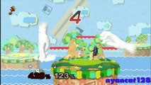 Super Smash Bros. Melee- Tournament Mode as Master Hand x2