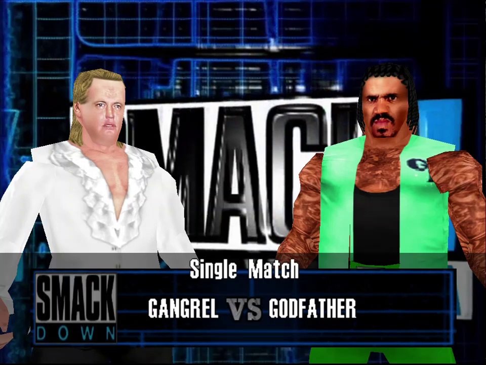 Warzone- WWF Attitude Mod Matches Gangrel vs The Godfather