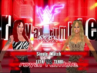 Warzone- WWF Attitude Mod Matches Lita vs Terri