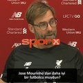 Klopp'tan Mourinho'ya Google göndermesi