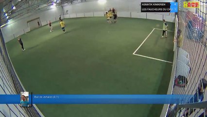 But de Johann (4-1) - ASMATIK KINIKRIEN Vs LES FAUCHEURS DU CHU - 09/01/20 20:00 - LIGUE 3