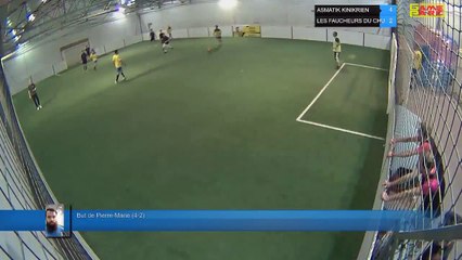 But de Pierre-Marie (4-2) - ASMATIK KINIKRIEN Vs LES FAUCHEURS DU CHU - 09/01/20 20:00 - LIGUE 3