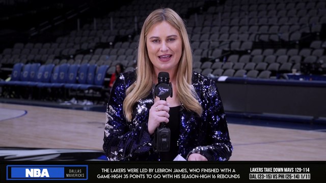 Los Angeles Lakers vs Dallas Mavericks Recap | leBron James 35 Pts, 16 Reb, 7 Ast