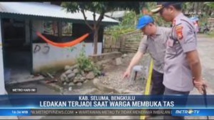 Bom Tas Meledak di Bengkulu, Satu Orang Terluka