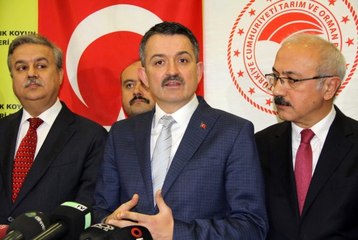 Bakan Pakdemirli: "Boru hattında yerinde çıkma var"