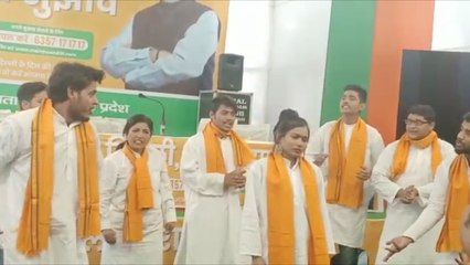 BJP mocks AAP achievements in nukkad natak