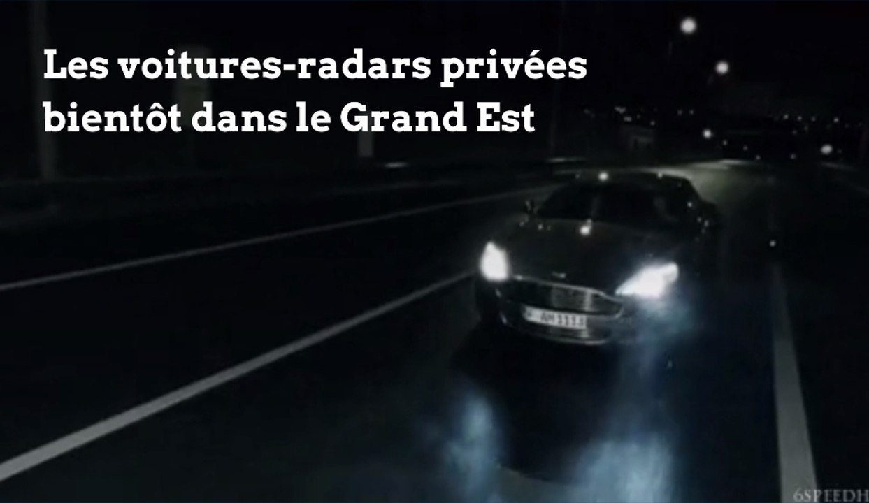 Les voitures-radars privées bientôt dans le Grand Est