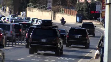 İstanbul-cumhurbaşkanı erdoğan ab konseyi başkanı mıchel'i kabul ediyor