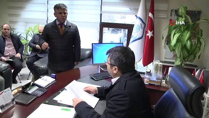 Belediye başkanından temizlik işleri personeline sürpriz ziyaret