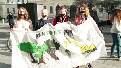 Protestos na Alemanha e na Austrália contra as alterações climáticas