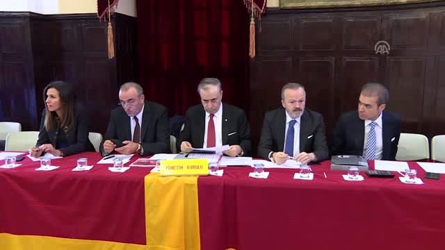 Galatasaray Kulübü Başkanı Mustafa Cengiz'den borç yapılandırma açıklaması (1)