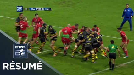 PRO D2 - Résumé Biarritz-Carcassonne: 43-22 - J16 - Saison 2019/2020