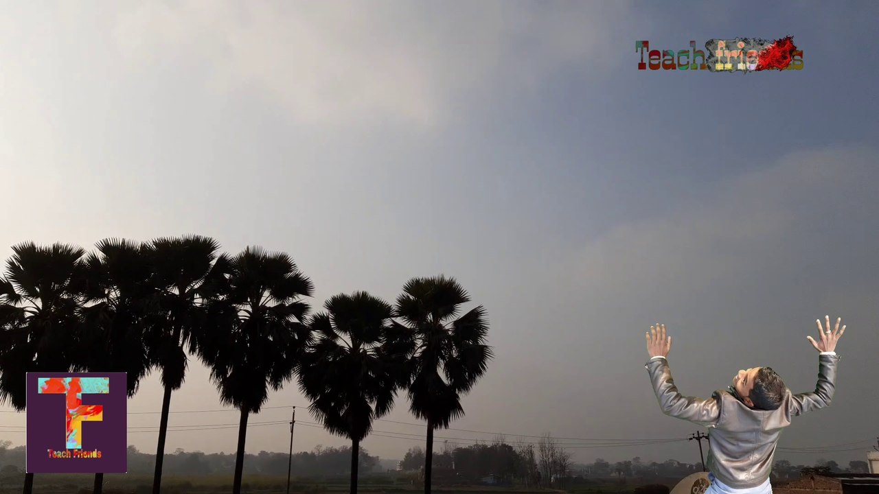 A flaying man