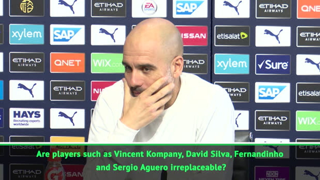 FOOTBALL: Premier League: We will have to replace our legends - Guardiola