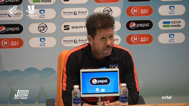 Simeone: Cuando veo a mis jugadores, no le tengo miedo a nada