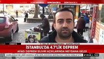 İstanbul'da 4.8'lik deprem