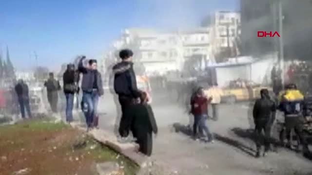 Hatay suriye'de rejim idlib'e saldırdı 17 ölü, 52 yaralı