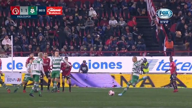Le magnifique coup franc de Doria au Mexique