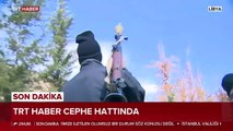 TRT Haber ekibi Libya'daki çatışmaları cephe hattından görüntüledi