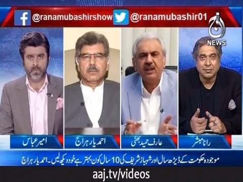 Arif Hamid aur Ameer abbas ki CM Usman Buzdar par karri tanqeed