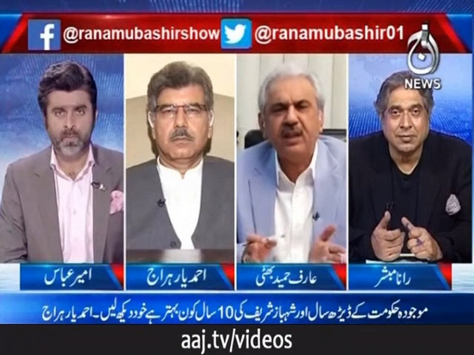 Arif Hamid aur Ameer abbas ki CM Usman Buzdar par karri tanqeed