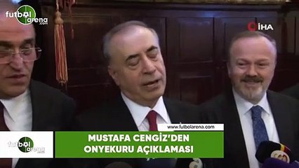 Mustafa Cengiz'den Onyekuru açıklaması