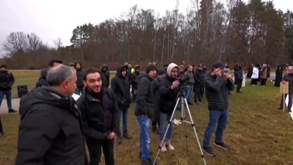 İsveç'te Çin'e Uygur protestosu