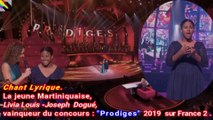 ✰La Martiniquaise Livia Louis-Joseph Dogué, Remporte le concours 