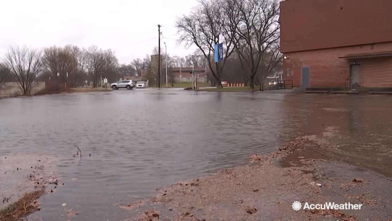 Ongoing flooding in lower Michigan