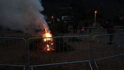 Revivez la crémation des sapins de Cornimont